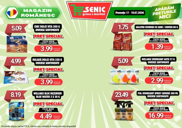 Catalog Senic - Catalogul cu reduceri, pagina 5: reduceri și oferte 13 - 19 iulie 2026