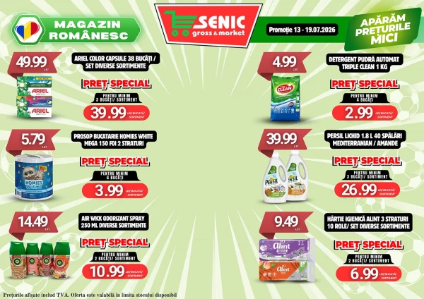 Catalog Senic - Catalogul cu reduceri, pagina 6: reduceri și oferte 13 - 19 iulie 2026