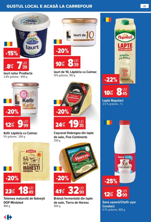 Catalog Carrefour - Catalogul cu reduceri, pagina 22: reduceri și oferte 15 - 28 iulie 2026