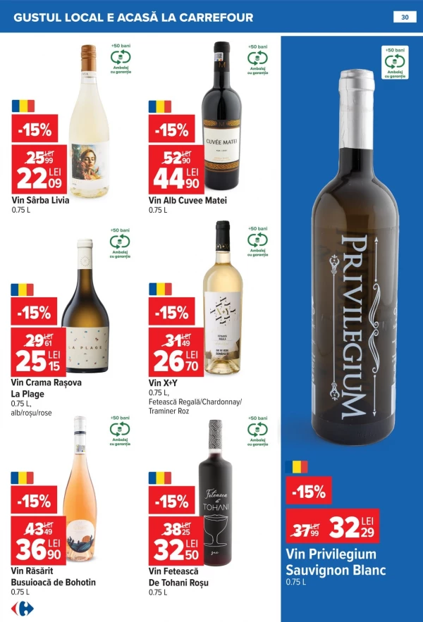 Catalog Carrefour - Catalogul cu reduceri, pagina 30: reduceri și oferte 15 - 28 iulie 2026