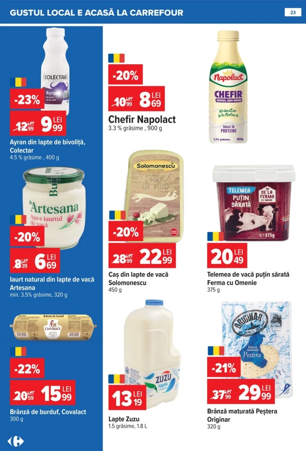 Catalog Carrefour - Catalogul cu reduceri, pagina 23: reduceri și oferte 15 - 28 iulie 2026