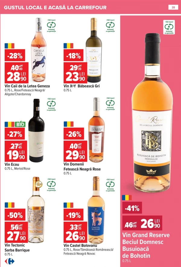 Catalog Carrefour - Catalogul cu reduceri, pagina 28: reduceri și oferte 15 - 28 iulie 2026