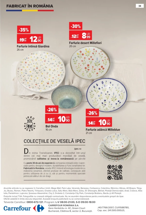 Catalog Carrefour - Catalogul cu reduceri, pagina 34: reduceri și oferte 15 - 28 iulie 2026