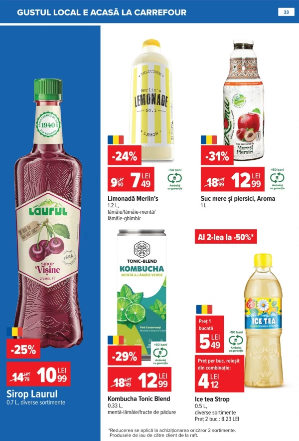 Catalog Carrefour - Catalogul cu reduceri, pagina 33: reduceri și oferte 15 - 28 iulie 2026