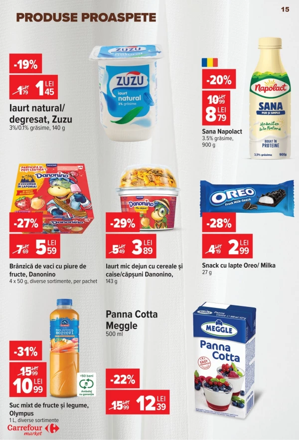 Каталог Carrefour - Carrefour Market, сторінка 15: знижки та акції 15 - 21 липня 2026