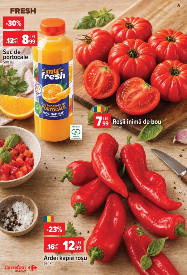 Каталог Carrefour - Carrefour Market, сторінка 8: знижки та акції 15 - 21 липня 2026