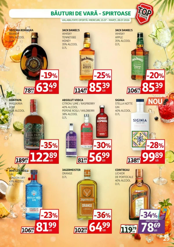 Catalog Auchan - Catalogul cu reduceri, pagina 29: reduceri și oferte 15 - 28 iulie 2026
