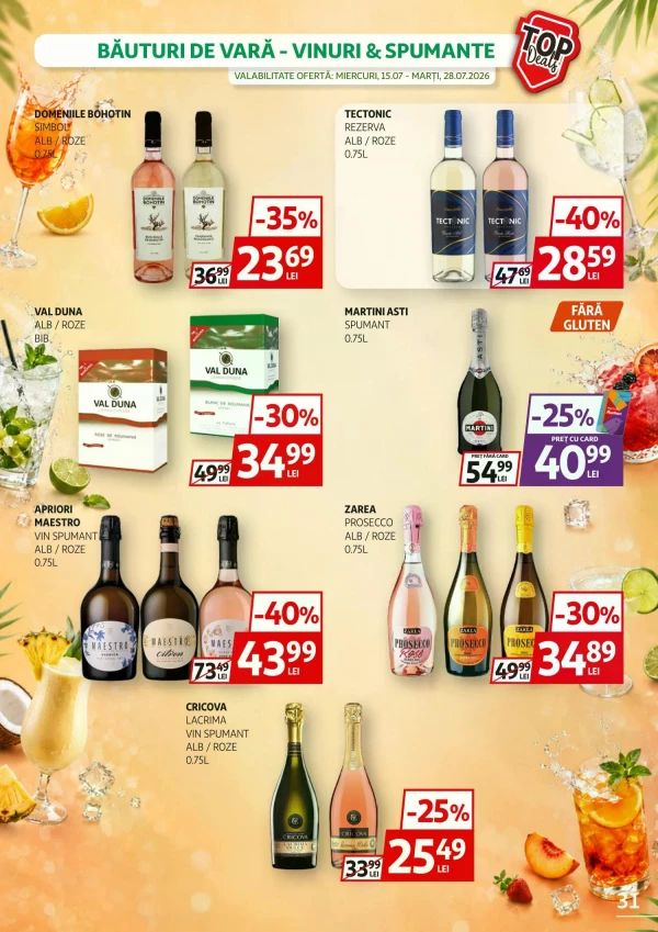 Catalog Auchan - Catalogul cu reduceri, pagina 31: reduceri și oferte 15 - 28 iulie 2026
