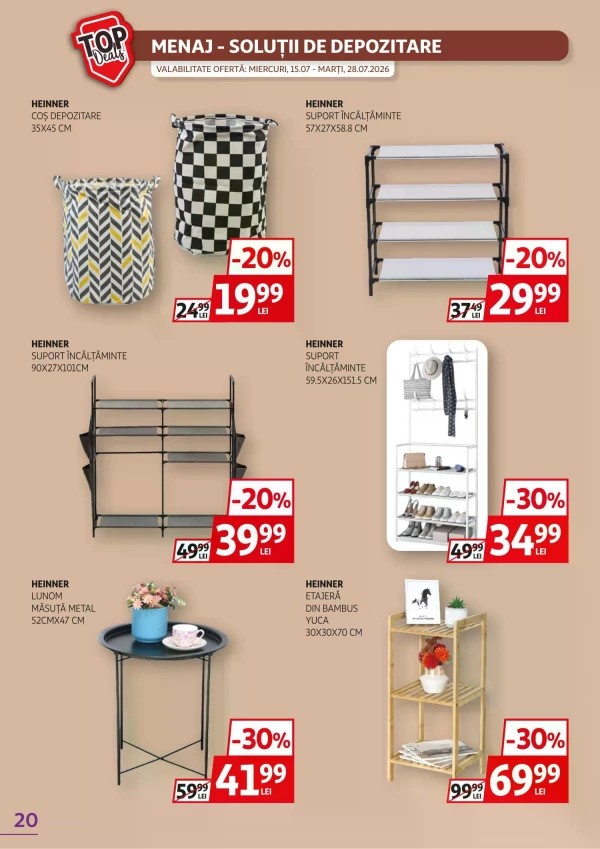 Catalog Auchan - Catalogul cu reduceri, pagina 20: reduceri și oferte 15 - 28 iulie 2026