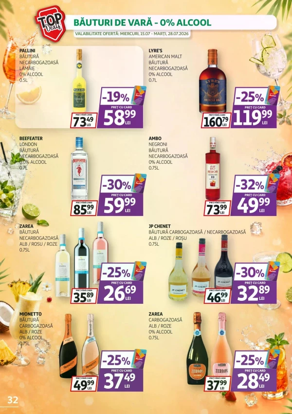Catalog Auchan - Catalogul cu reduceri, pagina 32: reduceri și oferte 15 - 28 iulie 2026