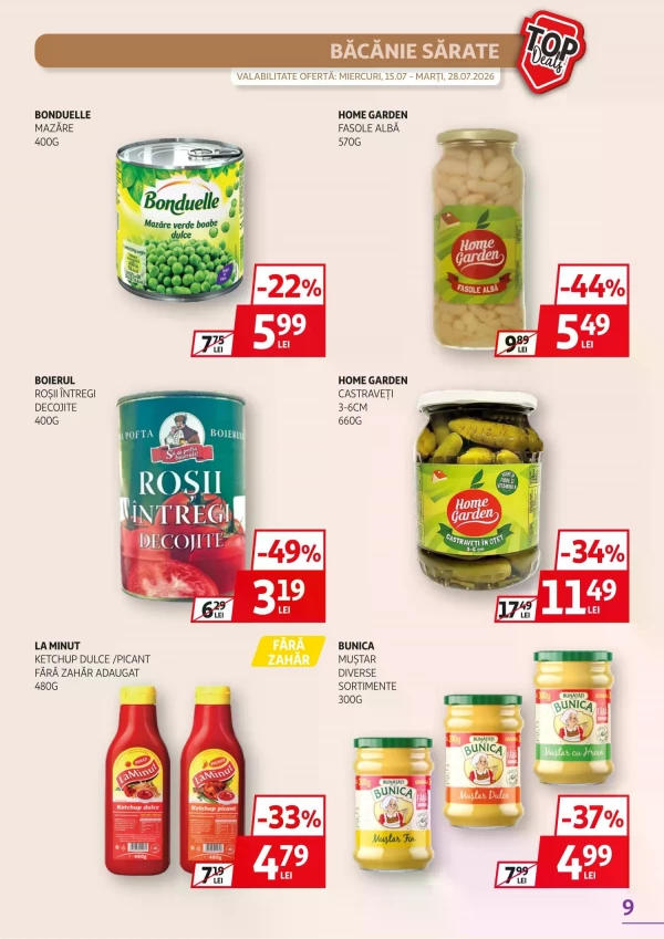 Catalog Auchan - Catalogul cu reduceri, pagina 9: reduceri și oferte 15 - 28 iulie 2026
