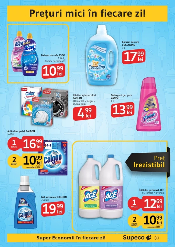 Catalog Supeco - Catalogul cu reduceri, pagina 3: reduceri și oferte 16 iulie - 05 august 2026