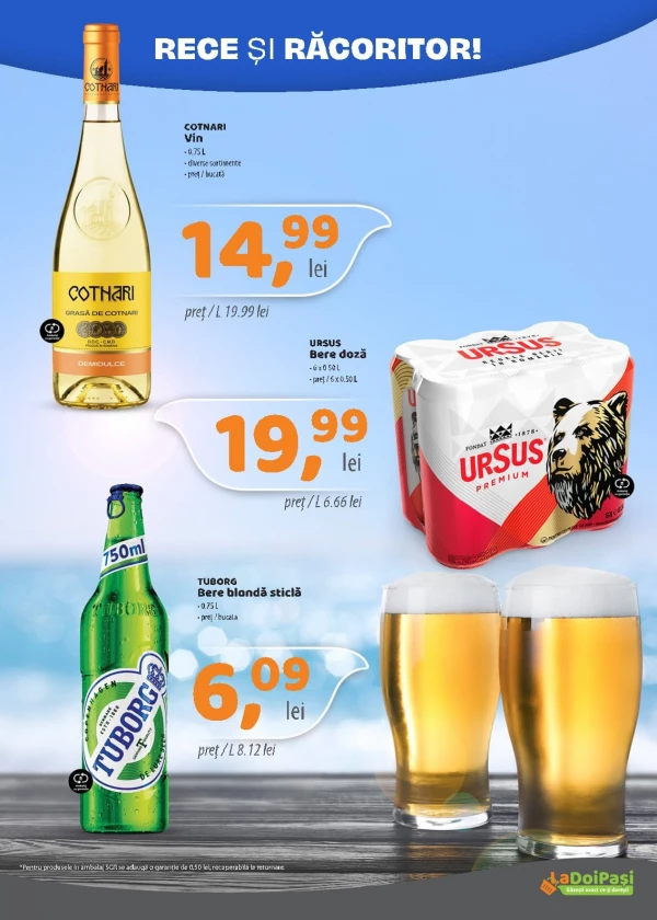 Catalog La Doi Pași - Catalogul cu reduceri, pagina 9: reduceri și oferte 16 - 31 iulie 2026