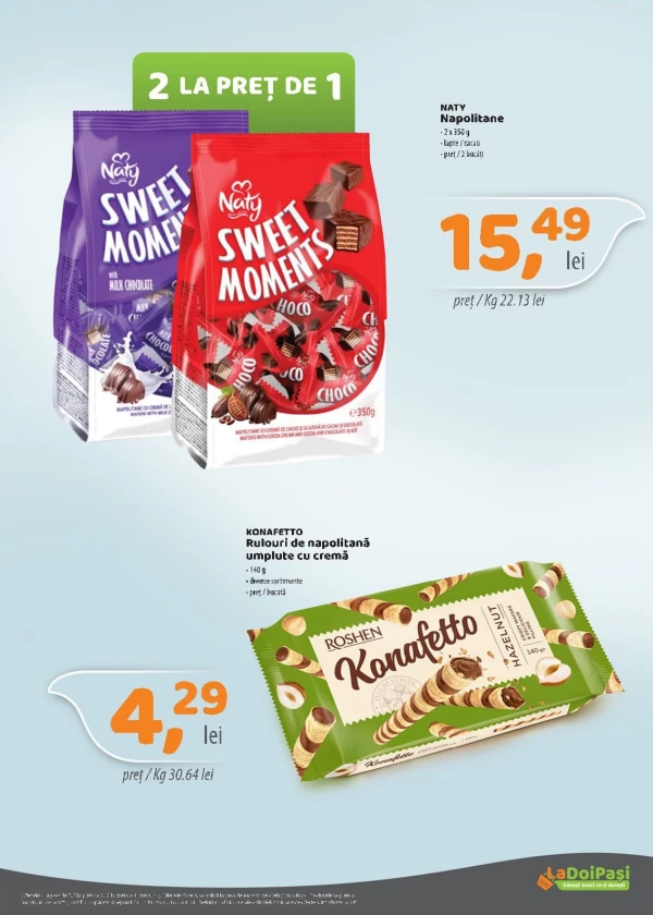 Catalog La Doi Pași - Catalogul cu reduceri, pagina 6: reduceri și oferte 16 - 31 iulie 2026