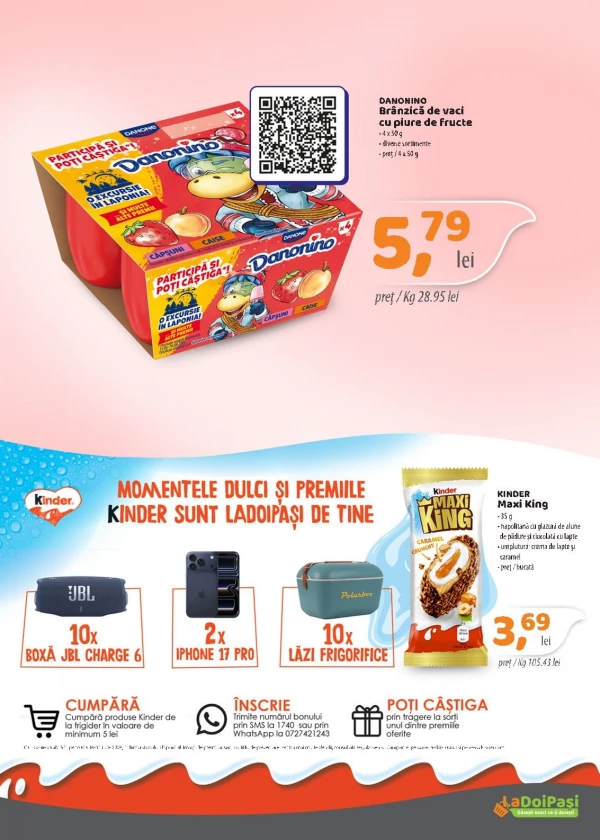 Catalog La Doi Pași - Catalogul cu reduceri, pagina 3: reduceri și oferte 16 - 31 iulie 2026