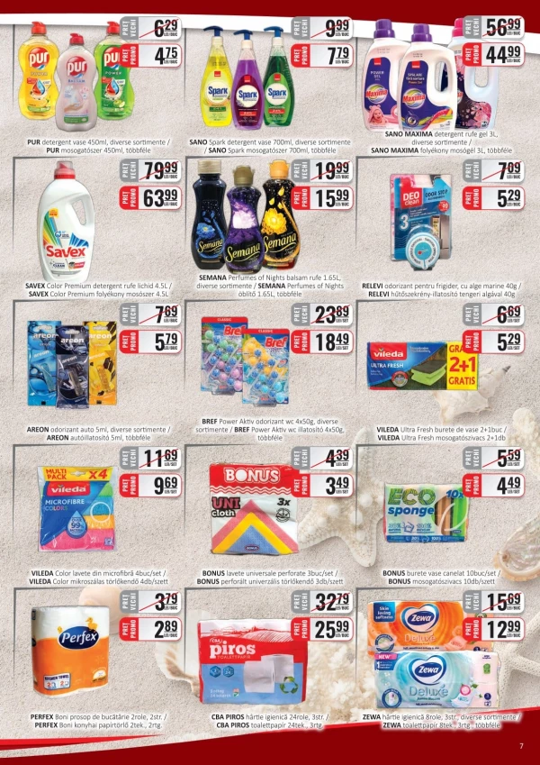 Catalog CBA - Catalogul cu reduceri C+C, pagina 7: reduceri și oferte 16 - 31 iulie 2026