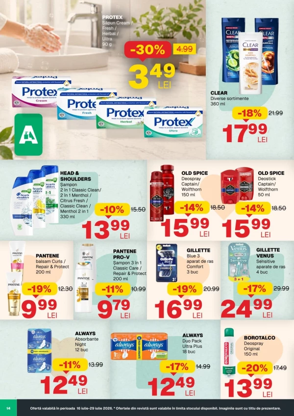 Catalog Annabella - Catalogul cu reduceri, pagina 14: reduceri și oferte 16 - 29 iulie 2026
