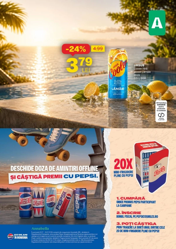 Catalog Annabella - Catalogul cu reduceri, pagina 16: reduceri și oferte 16 - 29 iulie 2026