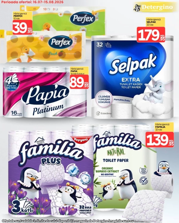 Catalog Detergino - Catalogul cu reduceri, pagina 14: reduceri și oferte 16 iulie - 15 august 2026