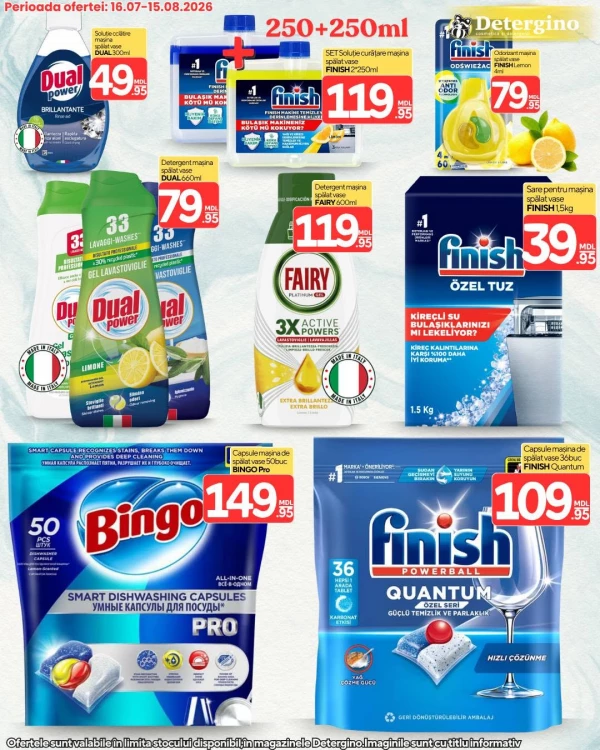Catalog Detergino - Catalogul cu reduceri, pagina 6: reduceri și oferte 16 iulie - 15 august 2026