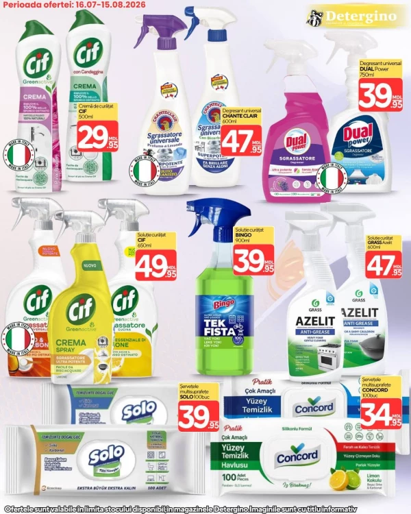 Catalog Detergino - Catalogul cu reduceri, pagina 8: reduceri și oferte 16 iulie - 15 august 2026