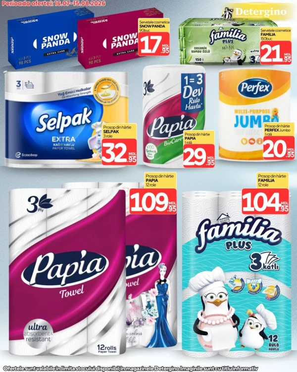Catalog Detergino - Catalogul cu reduceri, pagina 15: reduceri și oferte 16 iulie - 15 august 2026