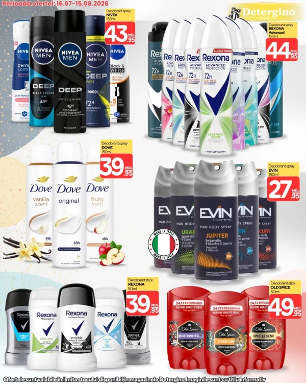 Catalog Detergino - Catalogul cu reduceri, pagina 4: reduceri și oferte 16 iulie - 15 august 2026