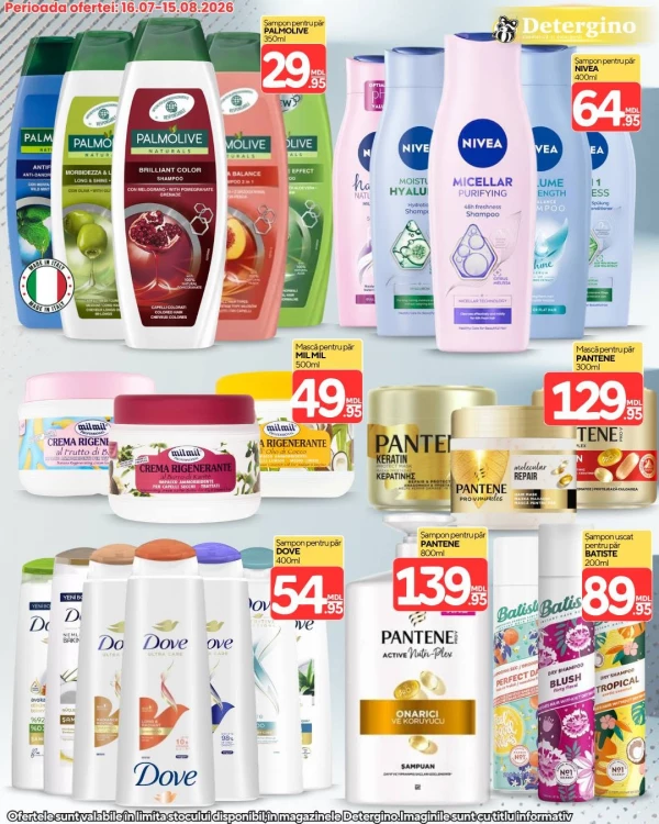 Catalog Detergino - Catalogul cu reduceri, pagina 3: reduceri și oferte 16 iulie - 15 august 2026