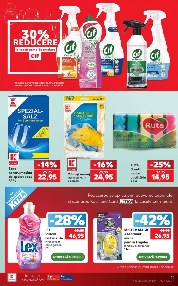 Catalog Kaufland - Catalogul cu reduceri, pagina 33: reduceri și oferte 16 - 22 iulie 2026