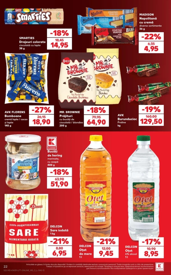 Catalog Kaufland - Catalogul cu reduceri, pagina 22: reduceri și oferte 16 - 22 iulie 2026