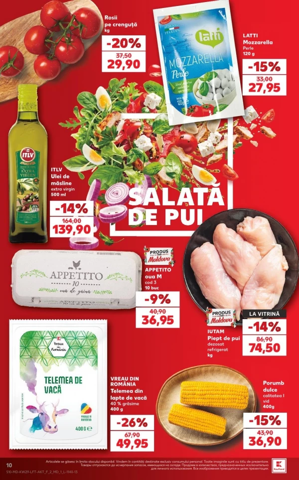 Catalog Kaufland - Catalogul cu reduceri, pagina 10: reduceri și oferte 16 - 22 iulie 2026