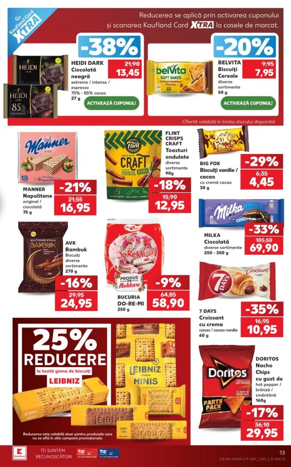 Catalog Kaufland - Catalogul cu reduceri, pagina 13: reduceri și oferte 16 - 22 iulie 2026