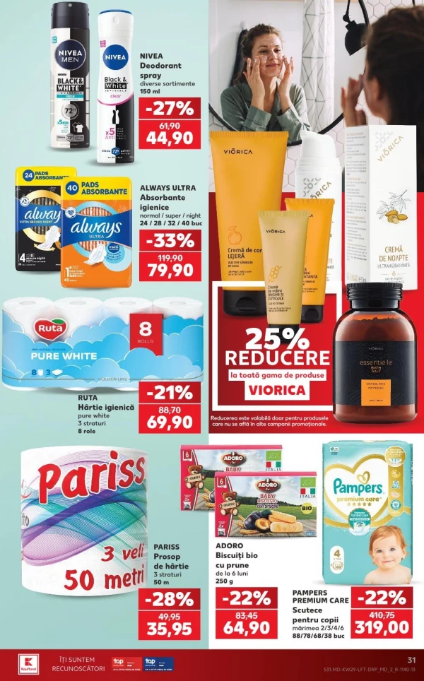 Catalog Kaufland - Catalogul cu reduceri, pagina 31: reduceri și oferte 16 - 22 iulie 2026