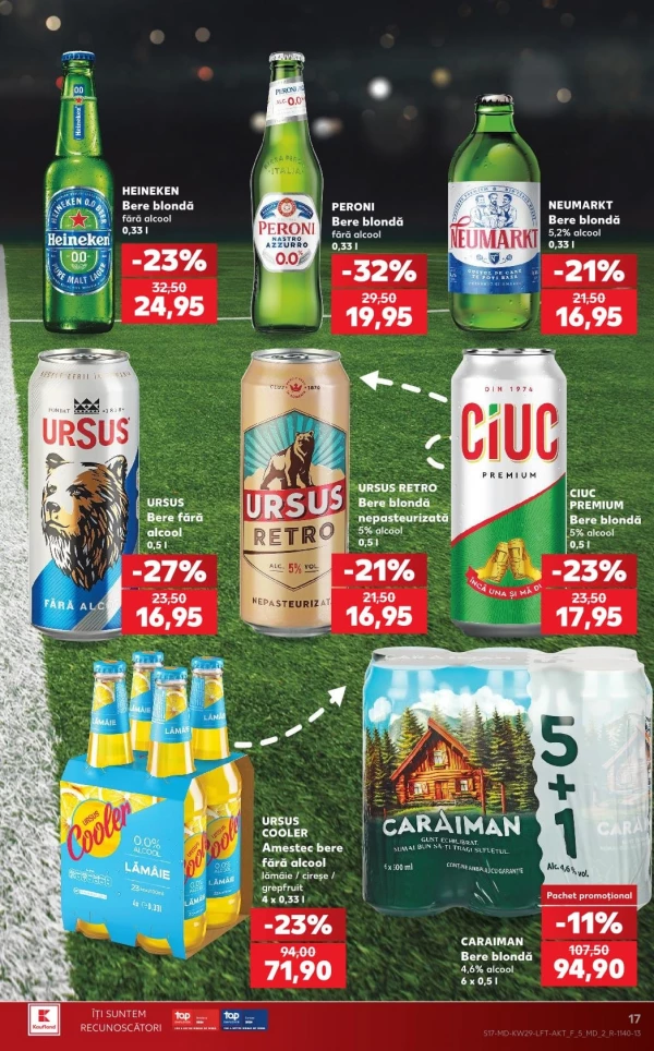 Catalog Kaufland - Catalogul cu reduceri, pagina 17: reduceri și oferte 16 - 22 iulie 2026