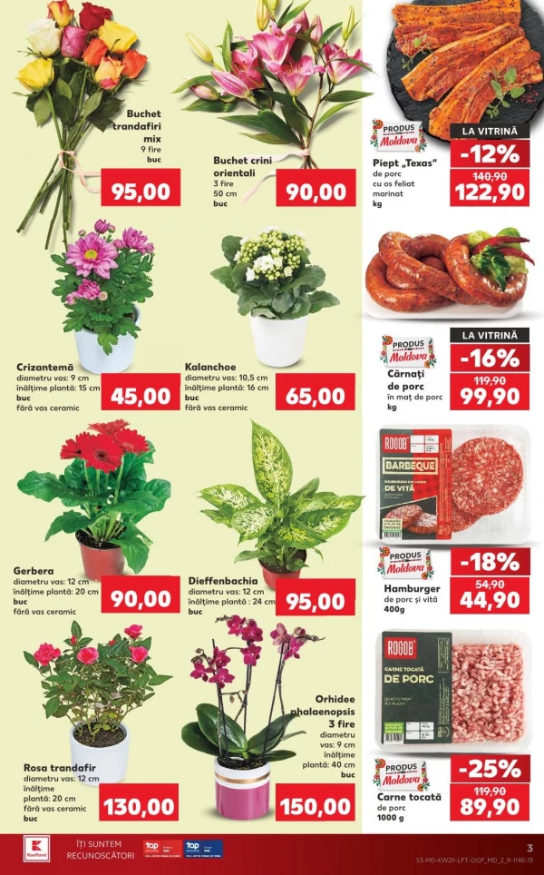 Catalog Kaufland - Catalogul cu reduceri, pagina 3: reduceri și oferte 16 - 22 iulie 2026