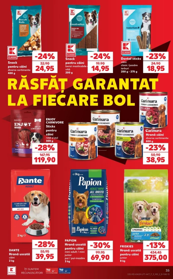 Catalog Kaufland - Catalogul cu reduceri, pagina 35: reduceri și oferte 16 - 22 iulie 2026