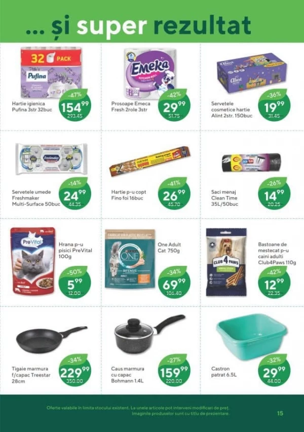 Catalog Bonus - Catalogul cu reduceri, pagina 15: reduceri și oferte 16 - 29 iulie 2026