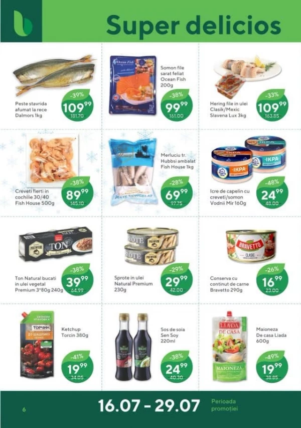 Catalog Bonus - Catalogul cu reduceri, pagina 6: reduceri și oferte 16 - 29 iulie 2026