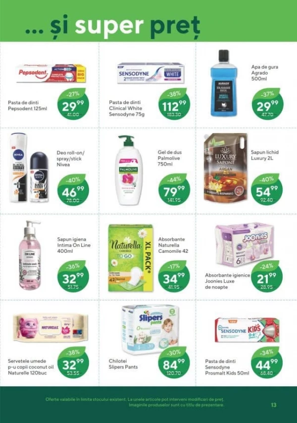 Catalog Bonus - Catalogul cu reduceri, pagina 13: reduceri și oferte 16 - 29 iulie 2026