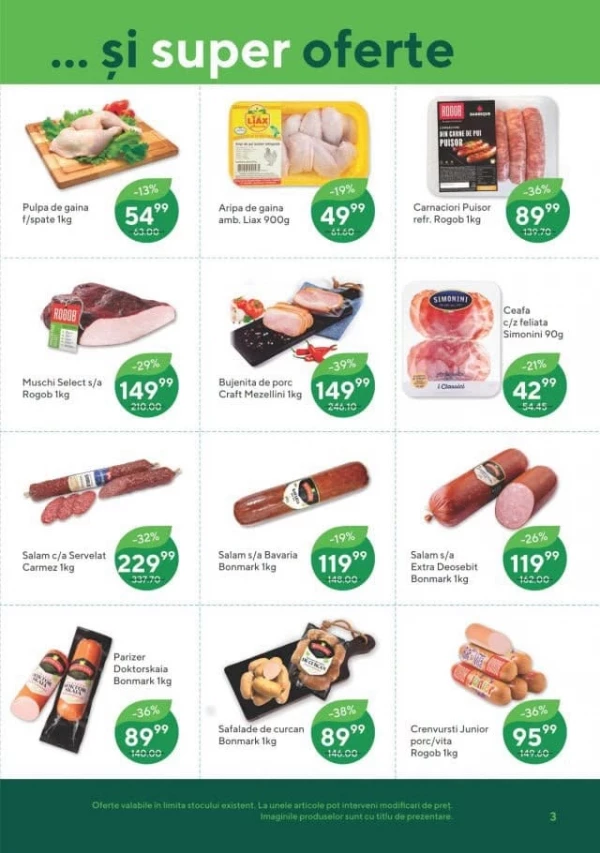 Catalog Bonus - Catalogul cu reduceri, pagina 3: reduceri și oferte 16 - 29 iulie 2026