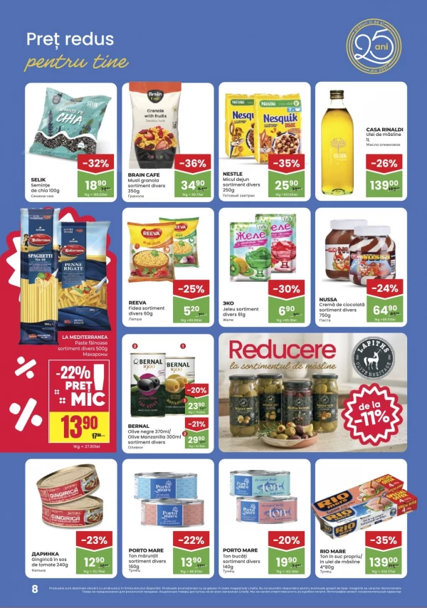 Catalog Linella - Catalogul cu reduceri, pagina 8: reduceri și oferte 16 - 29 iulie 2026
