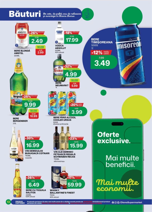 Catalog Diana - Catalogul cu reduceri, pagina 13: reduceri și oferte 16 - 31 iulie 2026