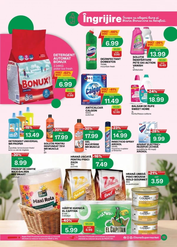 Catalog Diana - Catalogul cu reduceri, pagina 15: reduceri și oferte 16 - 31 iulie 2026