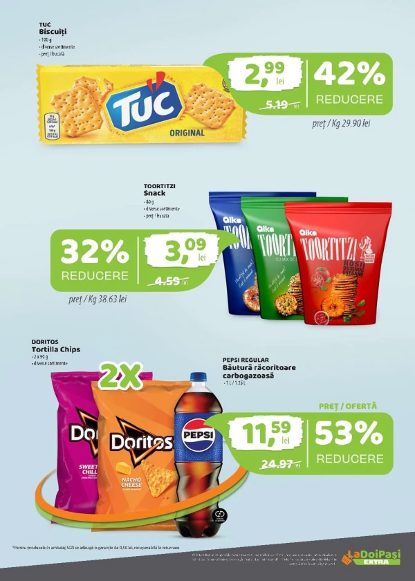 Catalog La Doi Pași - Catalogul cu reduceri Extra, pagina 6: reduceri și oferte 16 - 31 iulie 2026