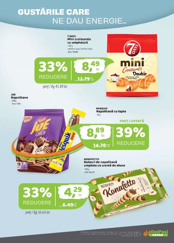 Catalog La Doi Pași - Catalogul cu reduceri Extra, pagina 5: reduceri și oferte 16 - 31 iulie 2026