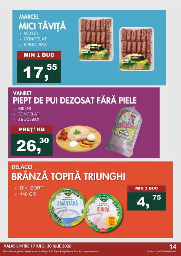 Catalog Kredianis - Catalogul cu reduceri, pagina 14: reduceri și oferte 17 - 30 iulie 2026