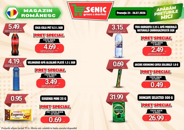 Catalog Senic - Catalogul cu reduceri, pagina 6: reduceri și oferte 20 - 26 iulie 2026