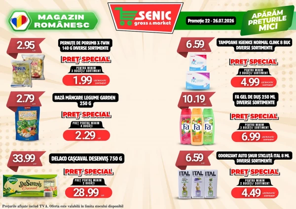 Catalog Senic - Catalogul cu reduceri, pagina 5: reduceri și oferte 20 - 26 iulie 2026