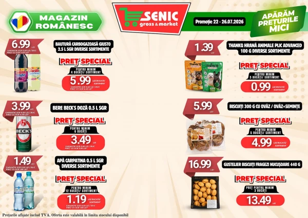 Catalog Senic - Catalogul cu reduceri, pagina 4: reduceri și oferte 20 - 26 iulie 2026