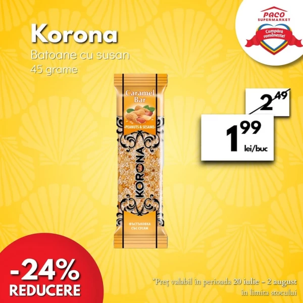 Catalog Paco Market - Catalogul cu reduceri, pagina 11: reduceri și oferte 20 iulie - 02 august 2026